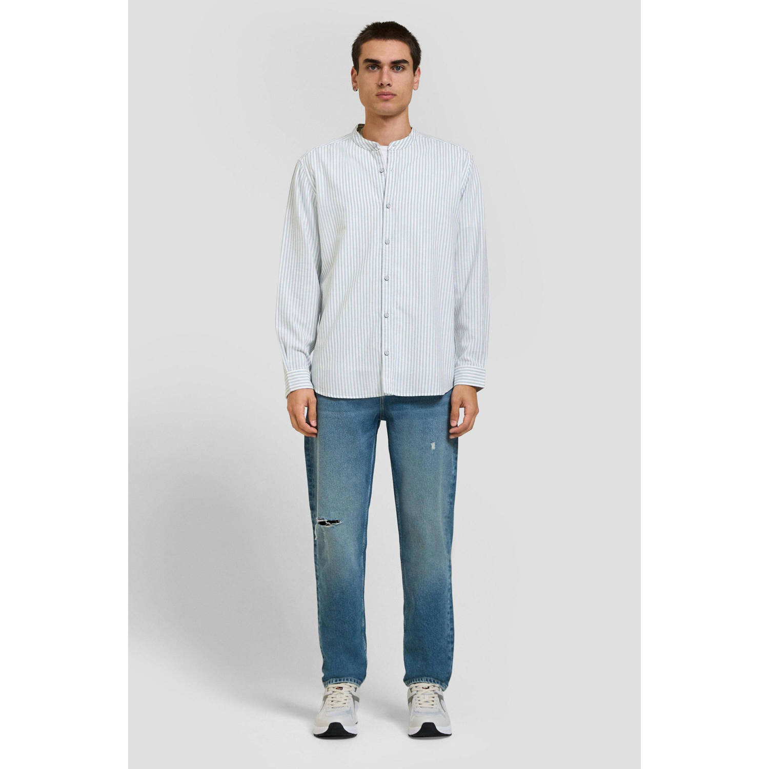 Q S by s.Oliver casual overhemd lichtgroen