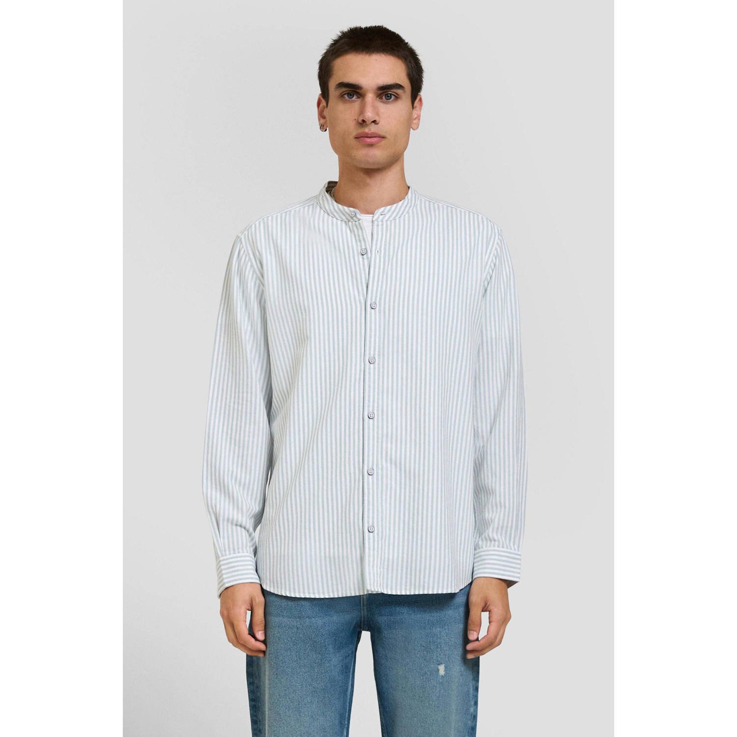 Q S by s.Oliver casual overhemd lichtgroen
