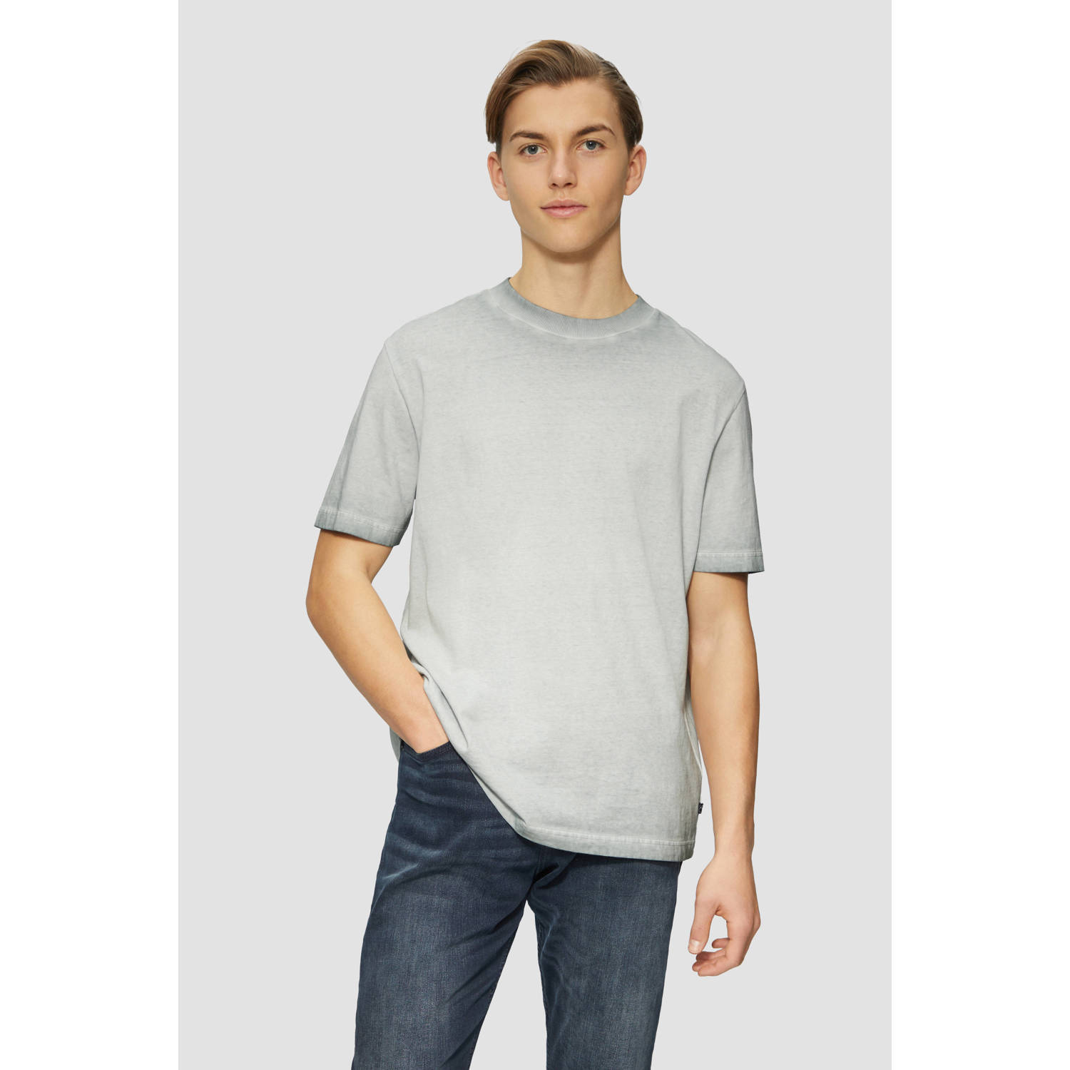 Q S by s.Oliver T-shirt lichtgroen