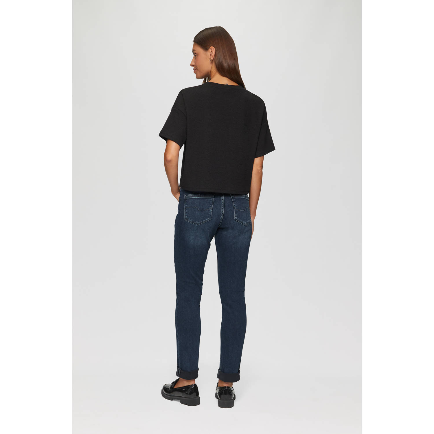 Q S by s.Oliver slim fit jeans dark blue denim