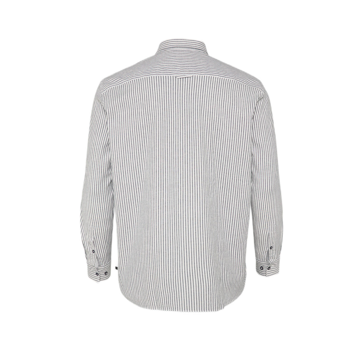 s.Oliver Big Size casual overhemd donkerblauw