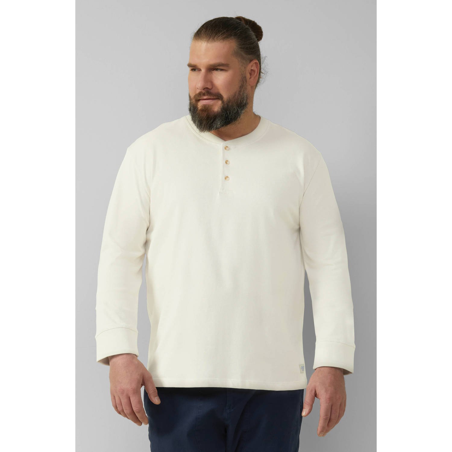 S.Oliver Big Size longsleeve ecru