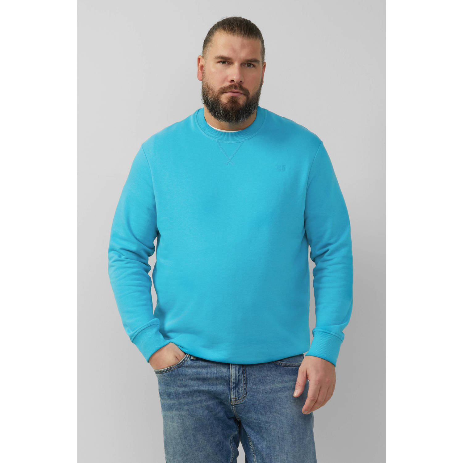 S.Oliver Big Size sweater blauw