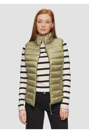 bodywarmer donkergroen