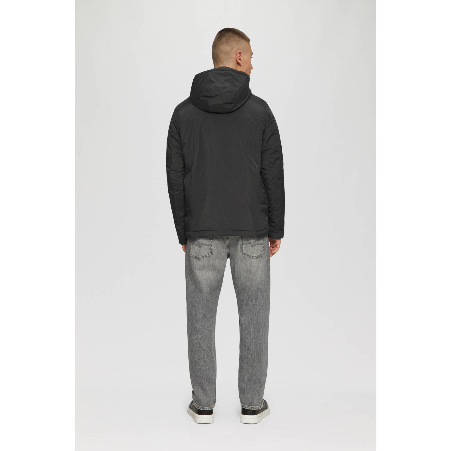 Q S by s.Oliver softshell jas zwart