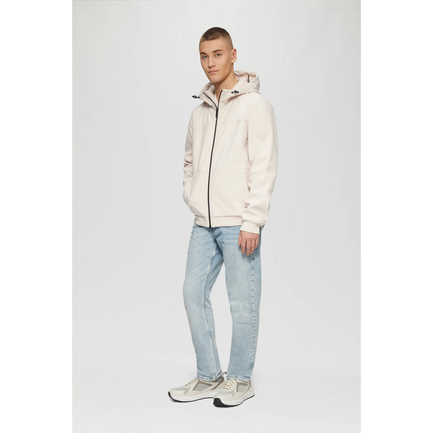 Q S by s.Oliver softshell jas ecru