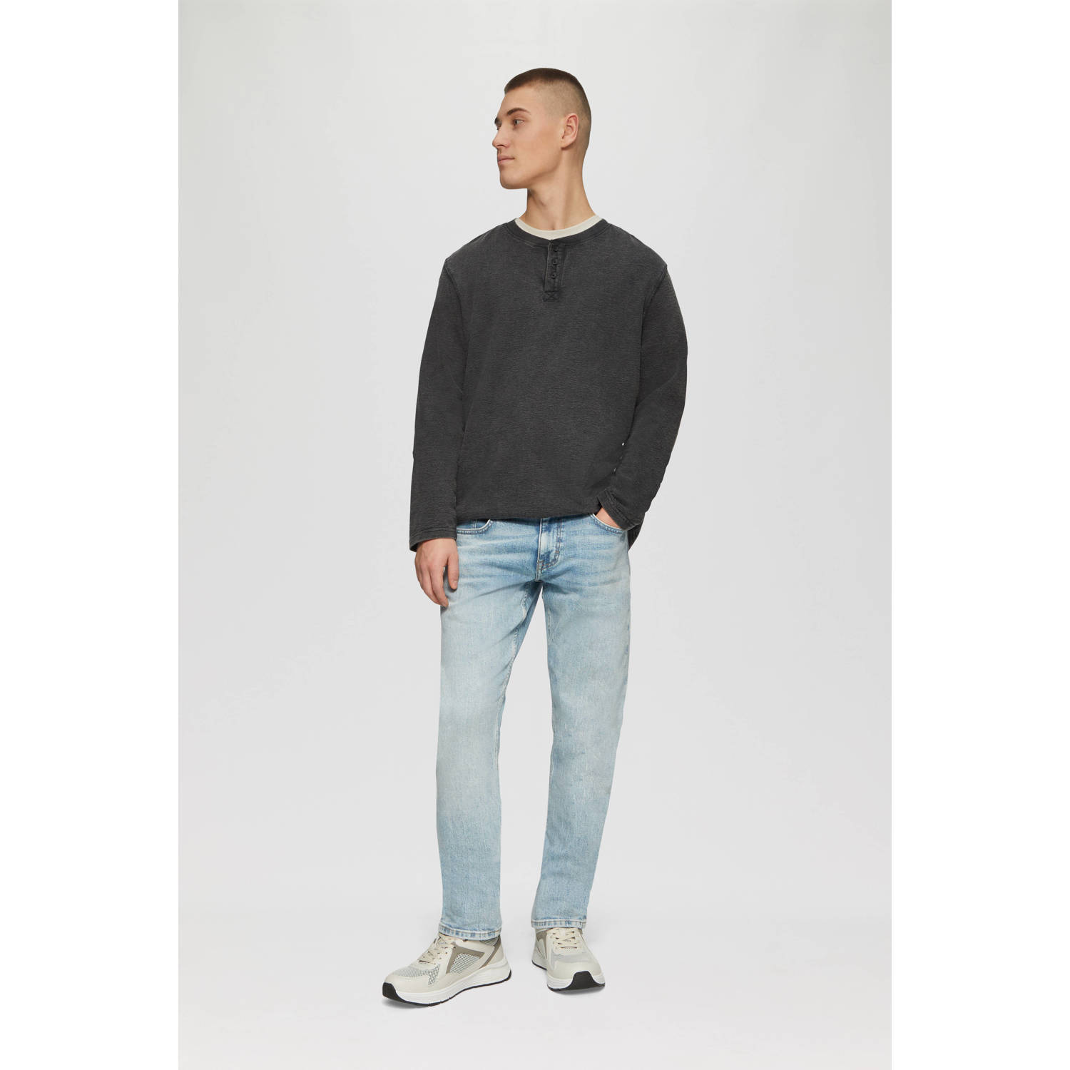 Q S by s.Oliver Rick slim fit jeans light blue denim