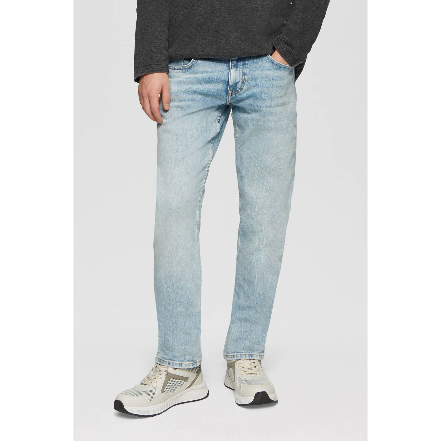 Q S by s.Oliver Rick slim fit jeans light blue denim
