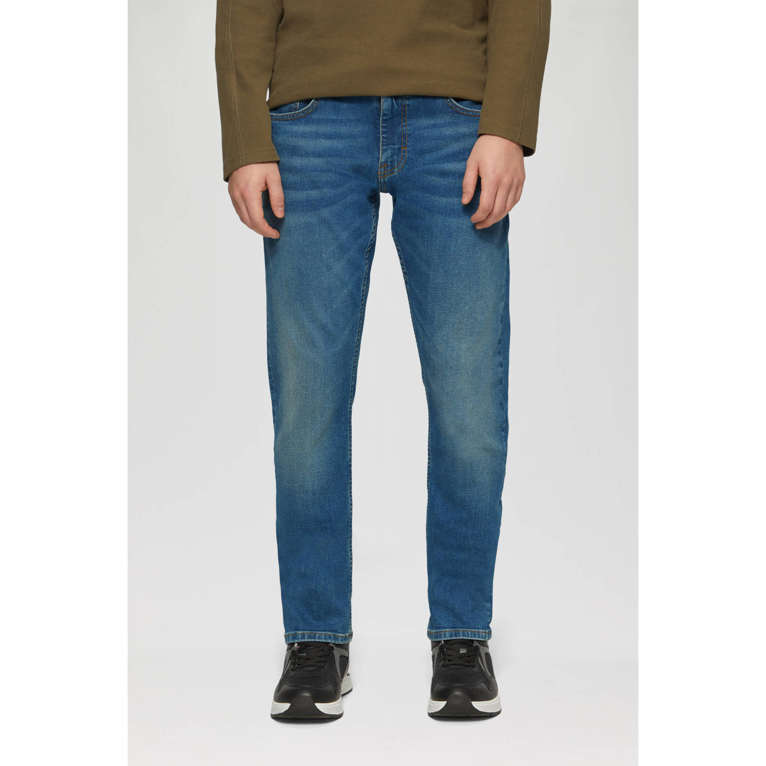 Q S by s.Oliver Rick slim fit jeans medium blue denim