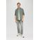 QS casual overhemd groen