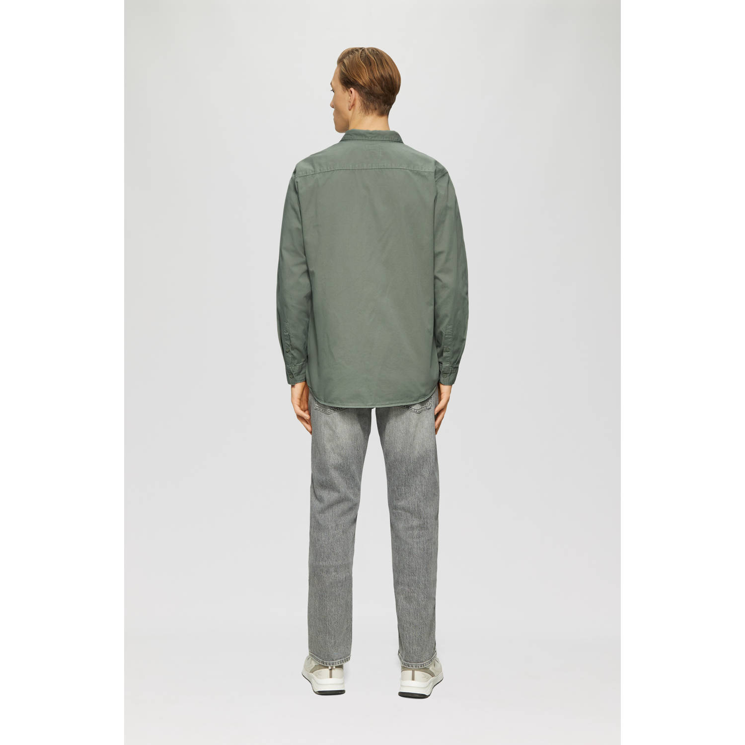 Q S by s.Oliver casual overhemd groen