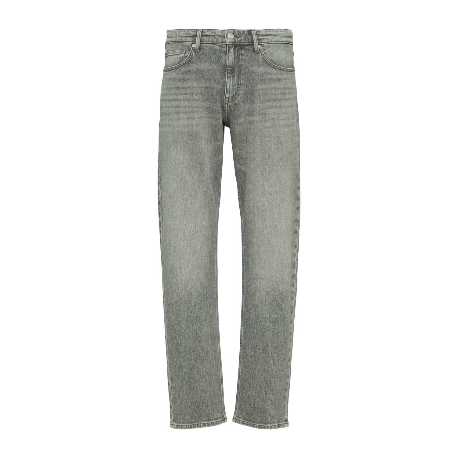 Q S by s.Oliver Pete regular fit jeans grijs