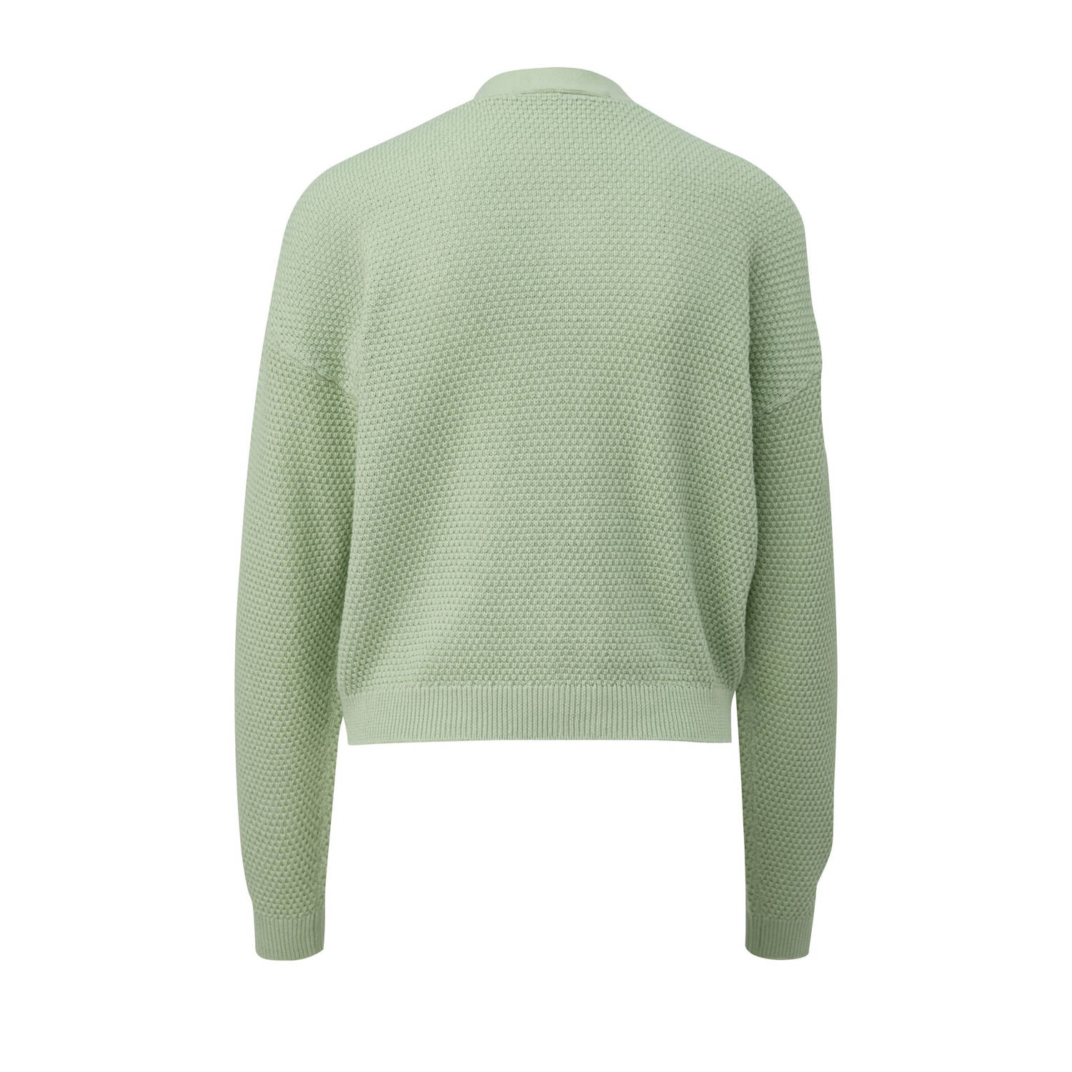 Q S by s.Oliver gebreid vest lichtgroen