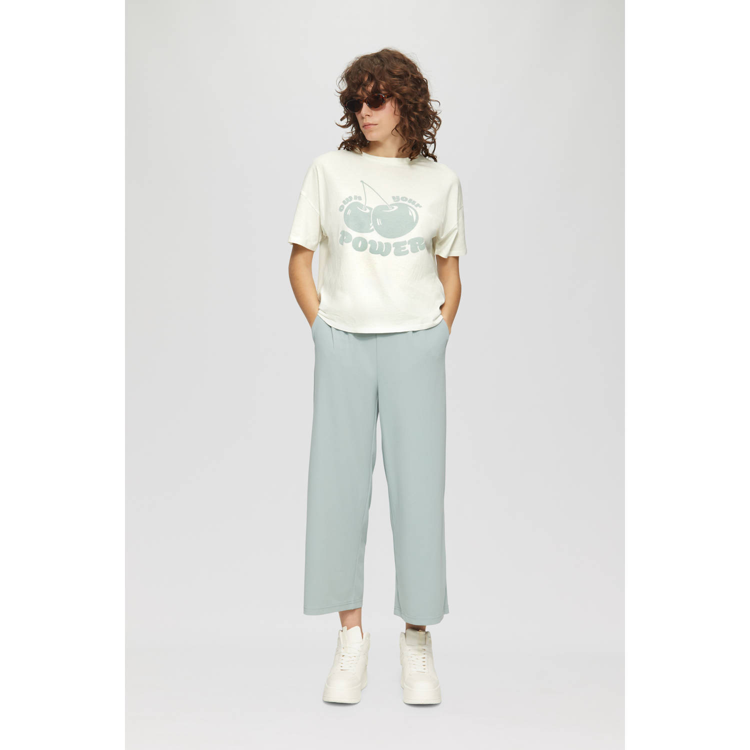 Q S by s.Oliver T-shirt ecru