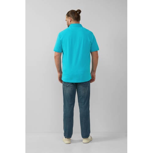 s.Oliver Big Size regular polo turquoise afbeelding