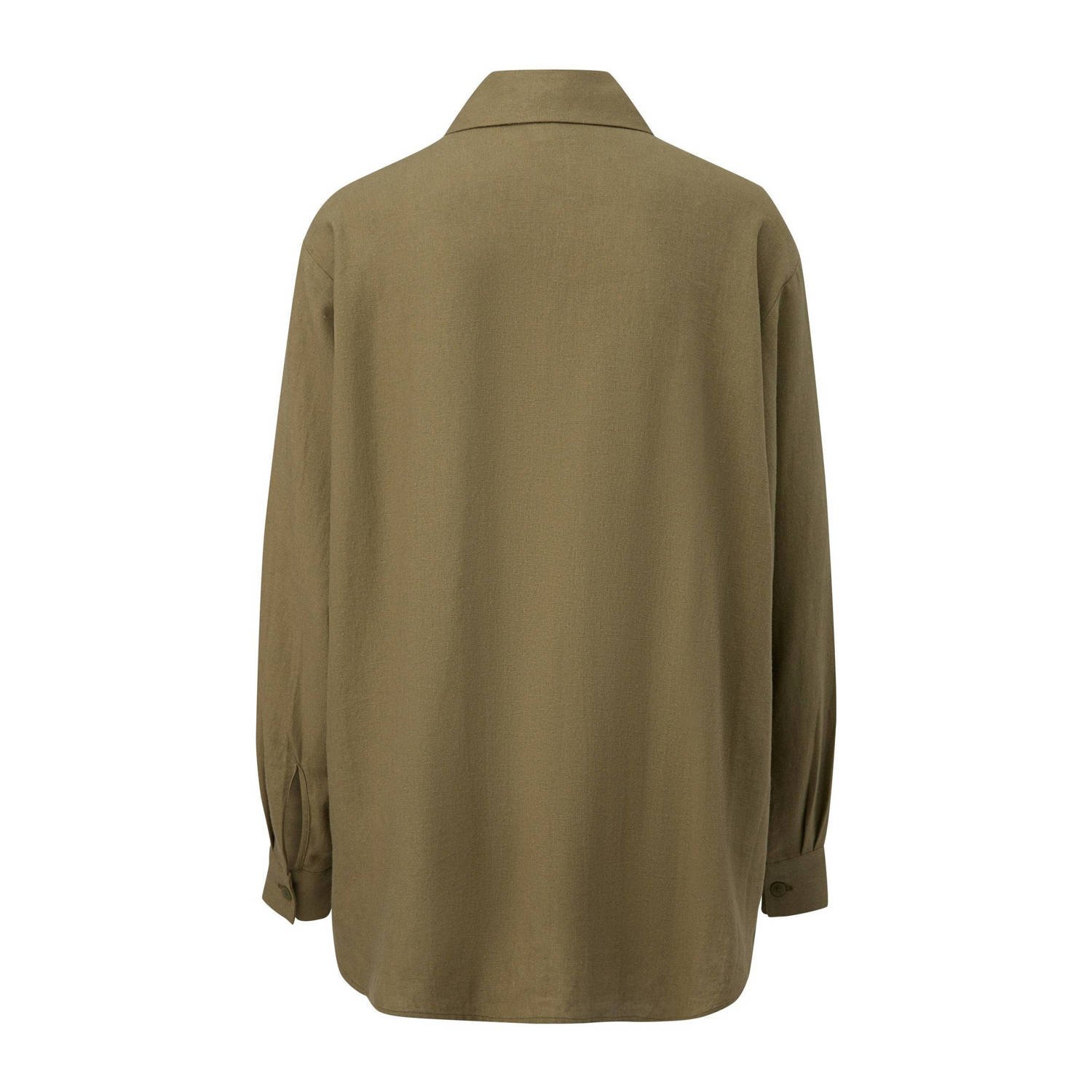 Q S by s.Oliver blouse kaki
