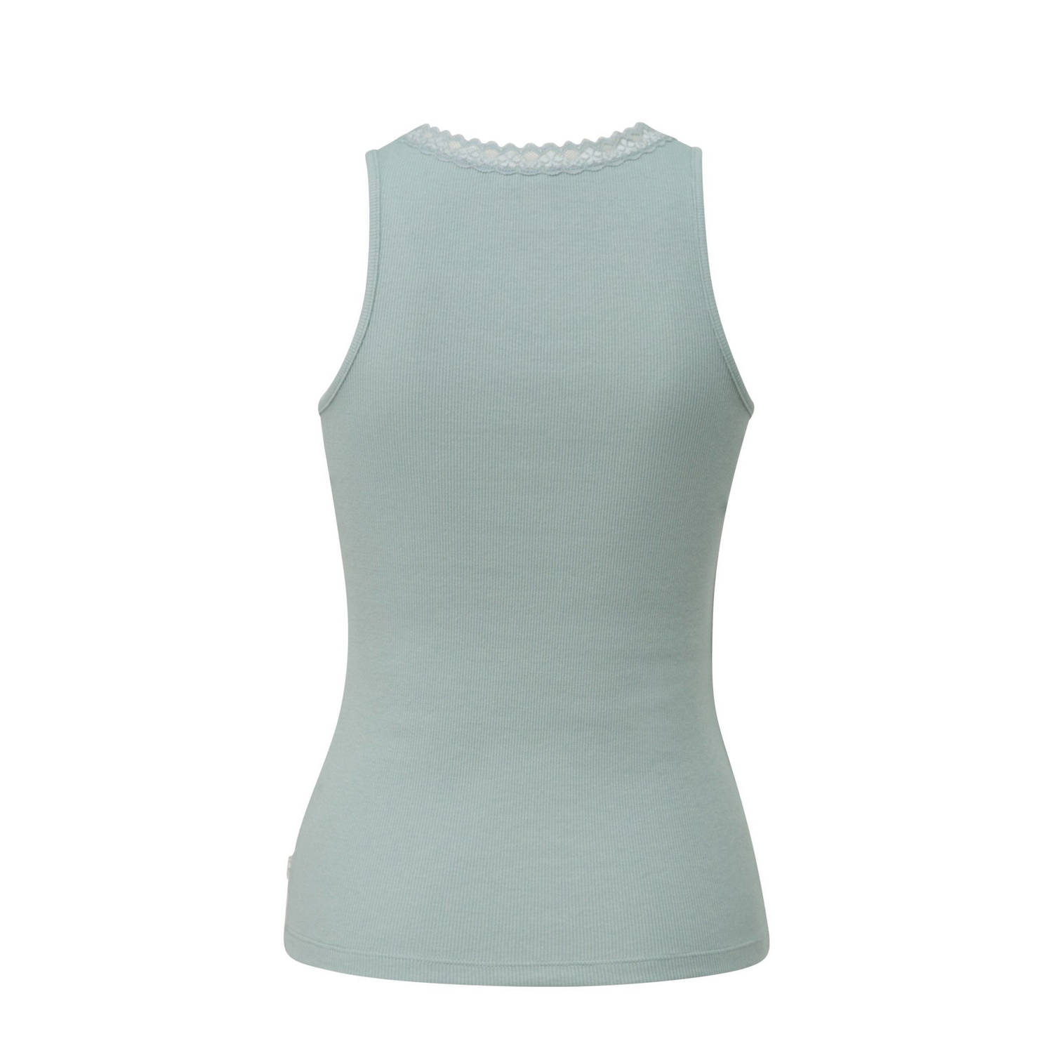 Q S by s.Oliver singlet lichtgroen rib gebreid