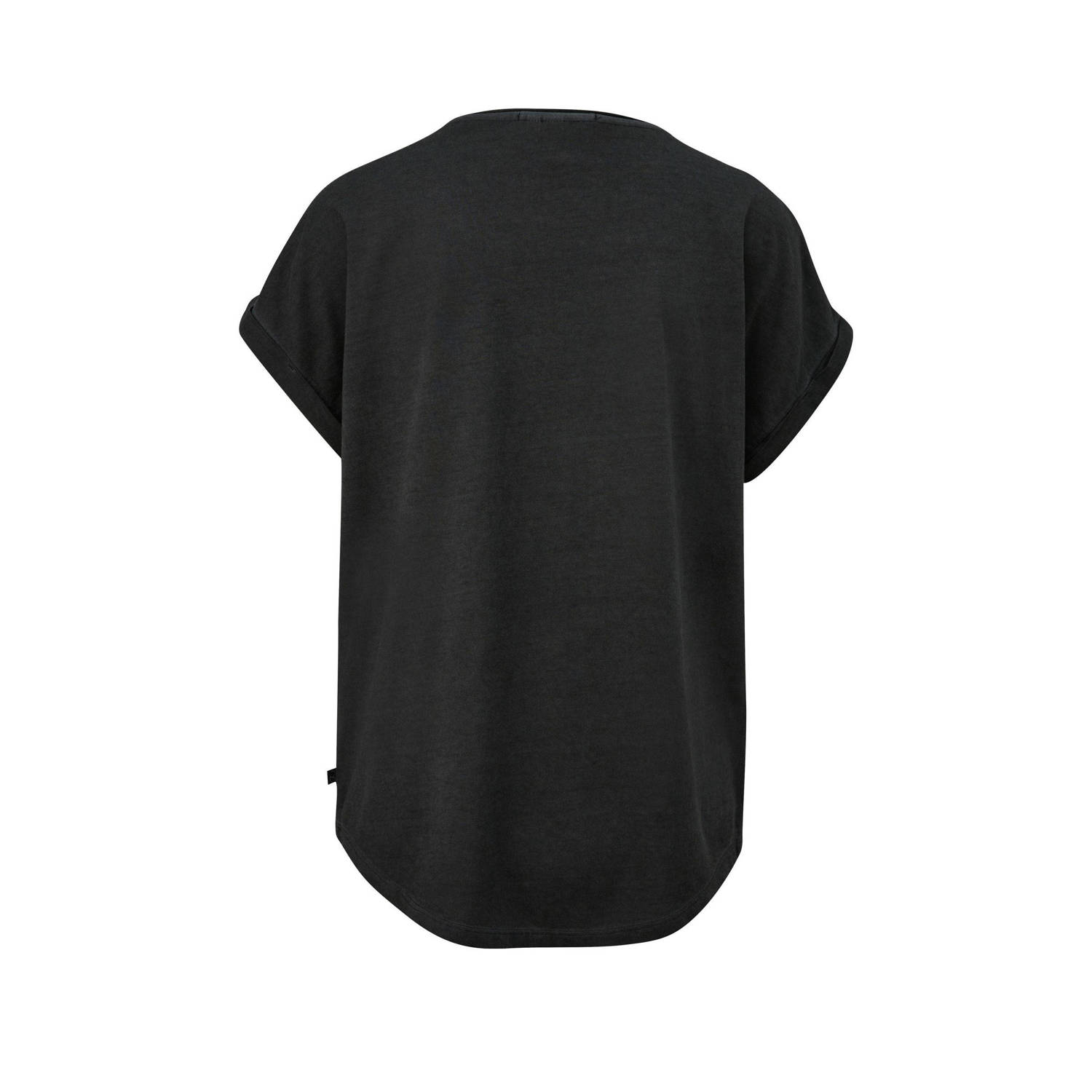 Q S by s.Oliver T-shirt zwart