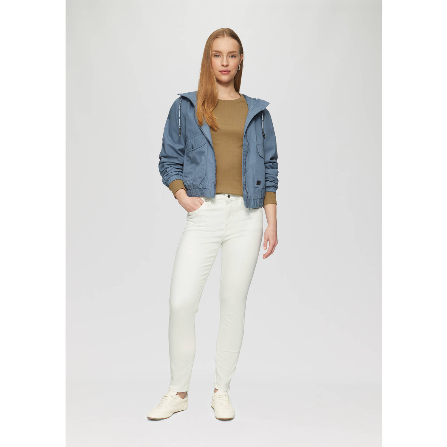 Q S by s.Oliver skinny jeans ecru