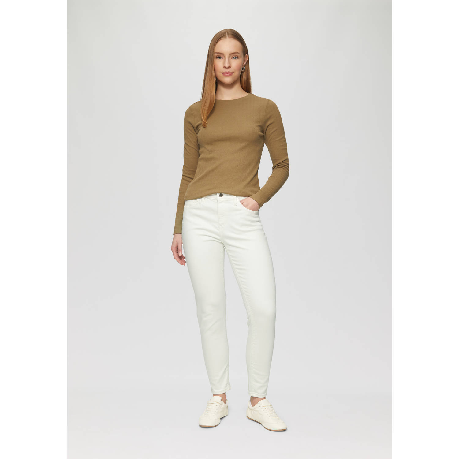 Q S by s.Oliver skinny jeans ecru
