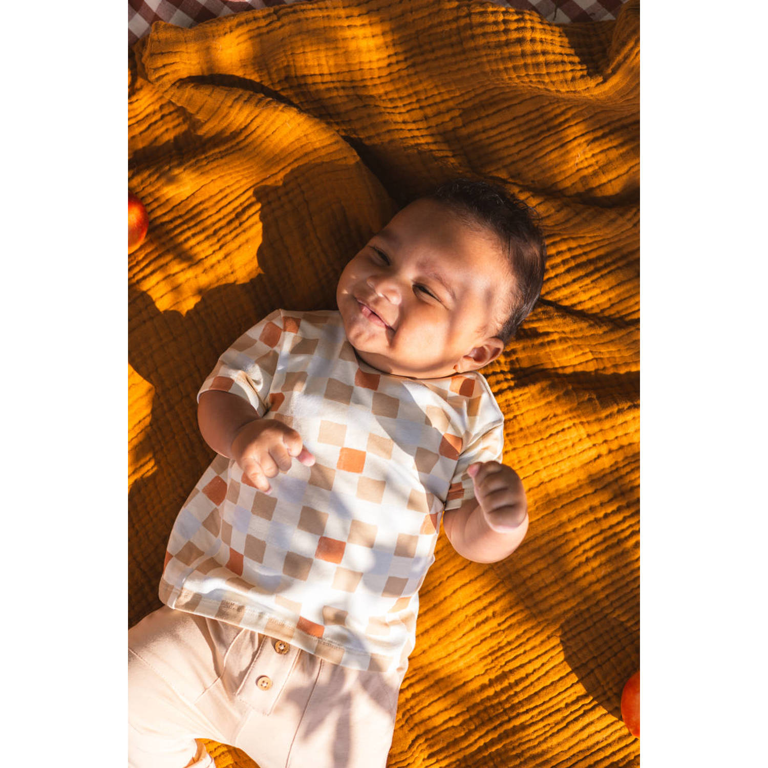 Quapi Newborn T-shirt beige