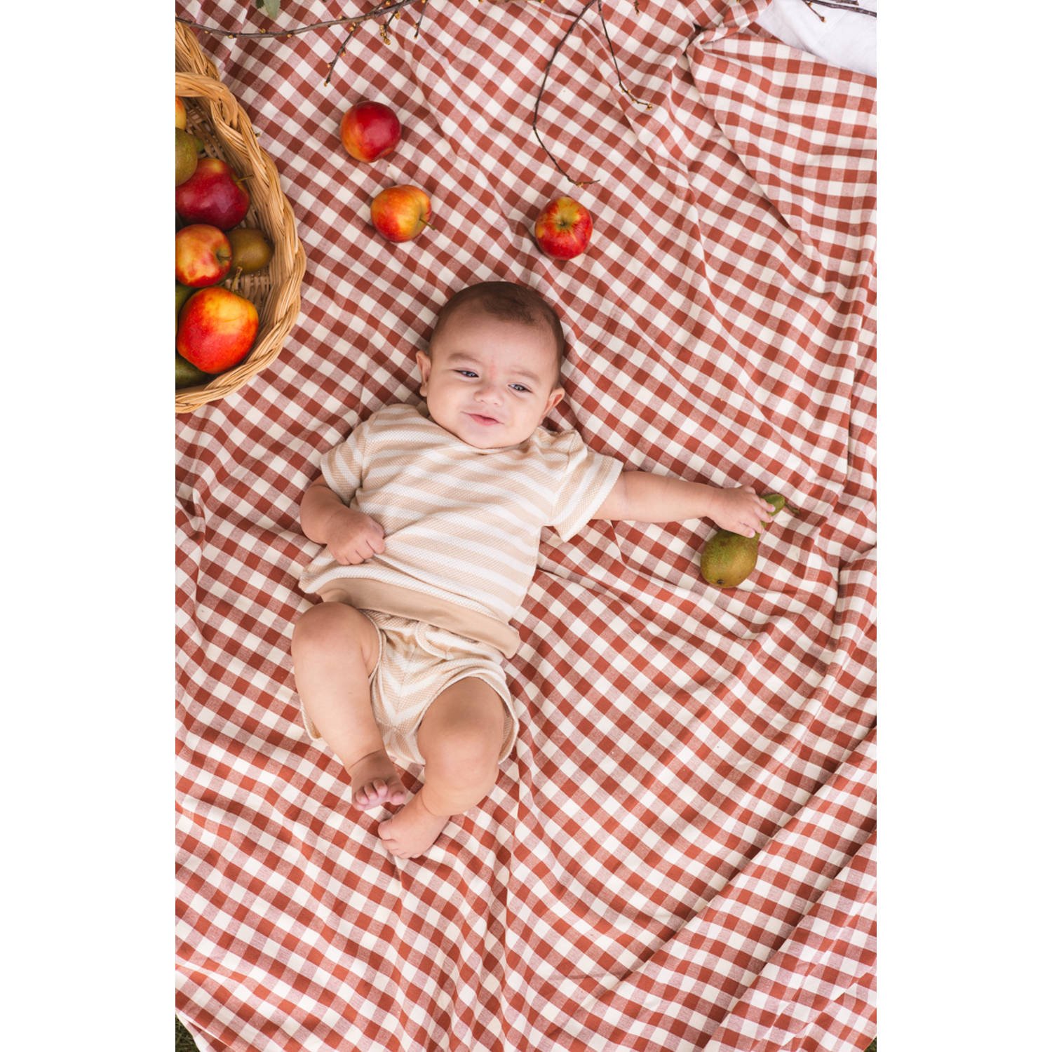 Quapi Newborn regular casual short beige