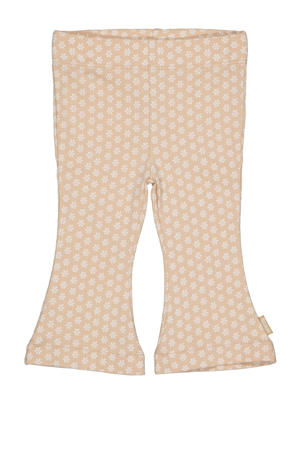 regular flared broek beige