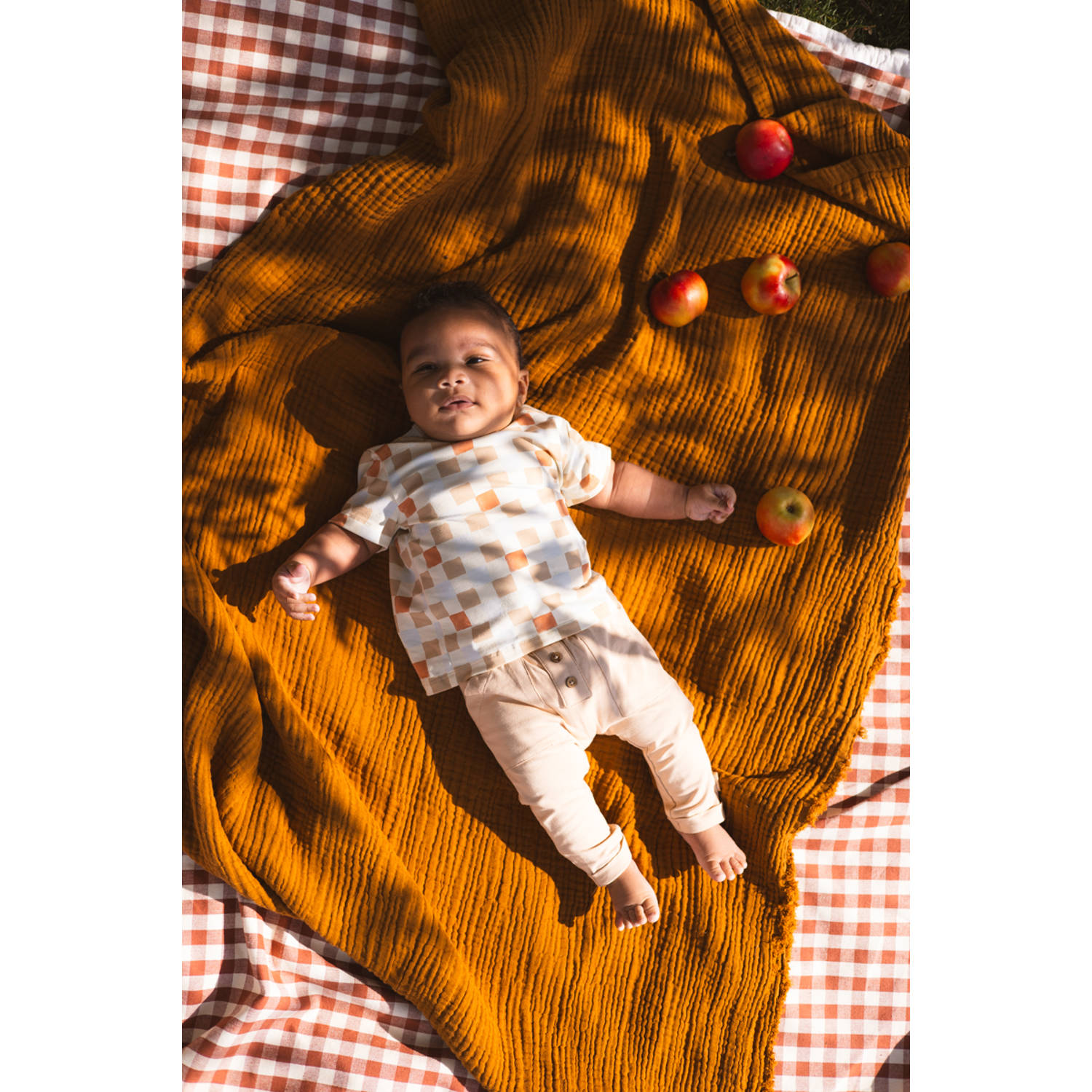 Quapi Newborn regular babybroek beige