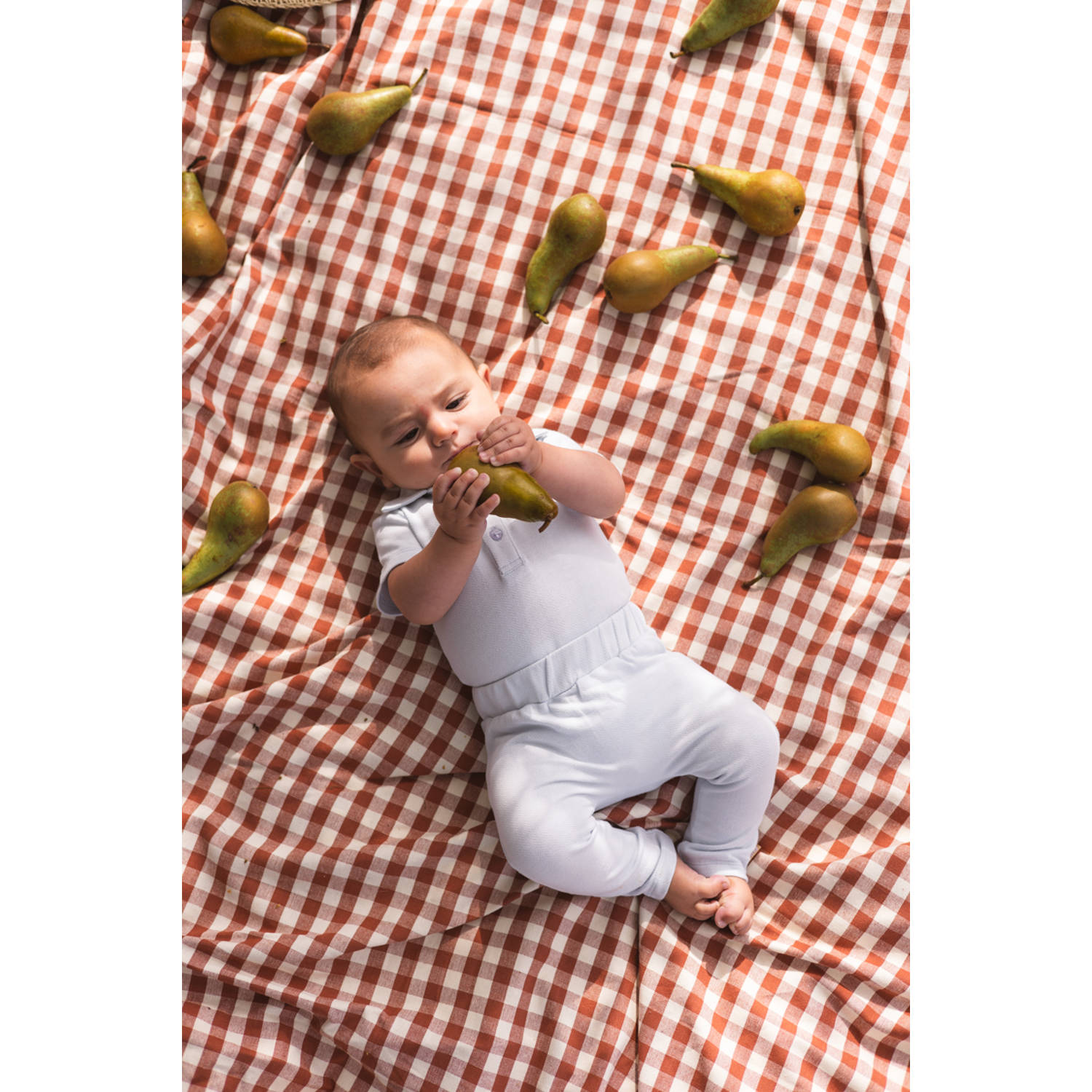 Quapi Newborn regular babybroek lichtblauw