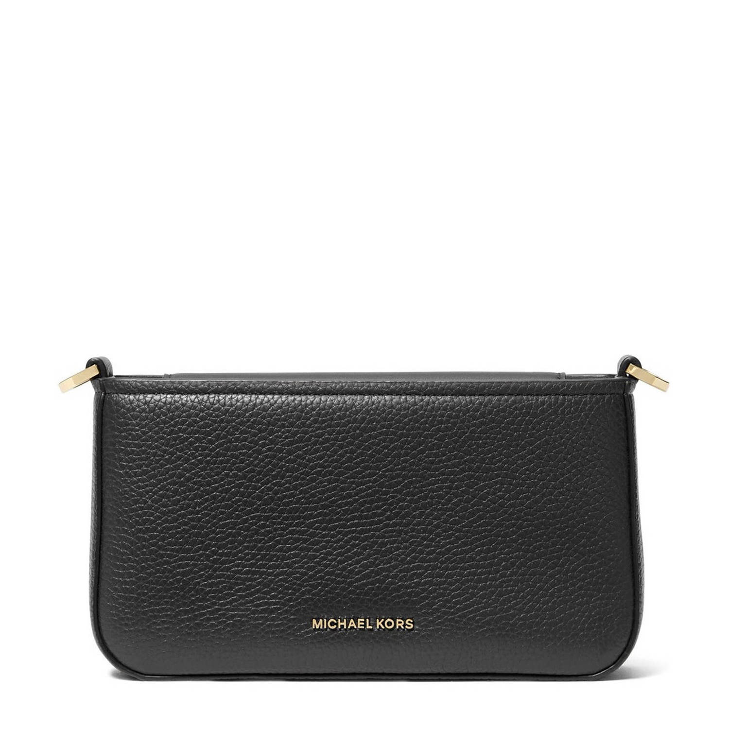 Michael Kors leren crossbody tas Bryant zwart