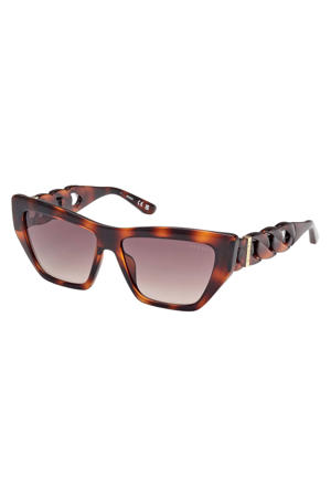 zonnebril met tortoise print GU00111 bruin
