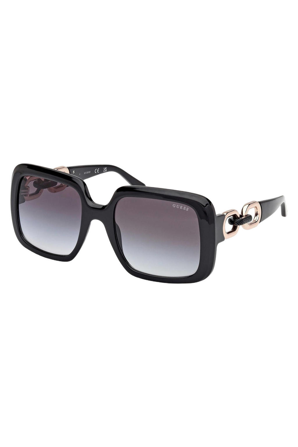 Guess zonnebril – dames – pilotenbril – goudkleurig – model: GF0344/S