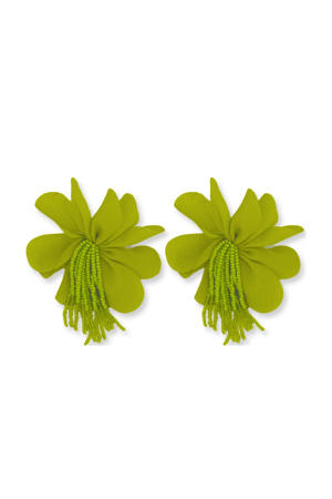 oorbellen Spring Drip limegroen