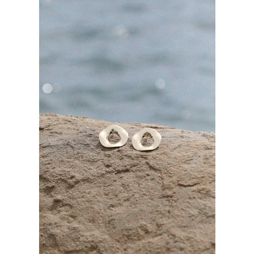 Bolina Island x Florine Hofstee oorbellen Moonshine goudkleurig afbeelding