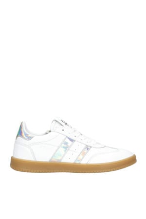 leren sneakers wit