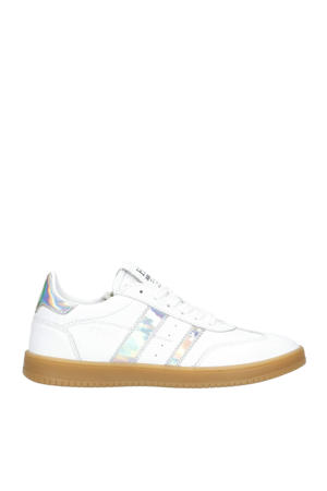 leren sneakers wit