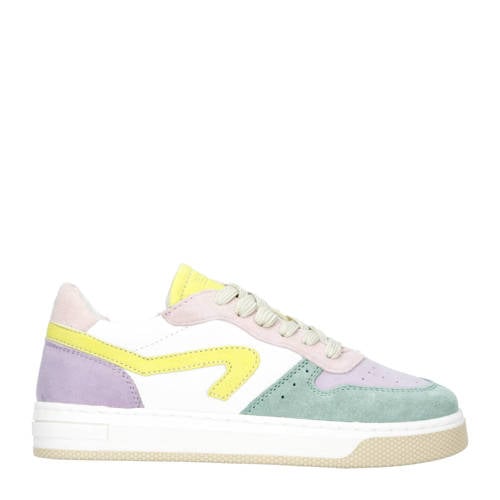 Hip suède sneakers multi afbeelding