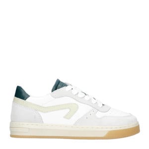 leren sneakers wit