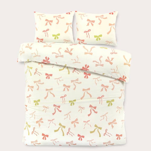 Wehkamp NOUS Living katoenen dekbedovertrek 2-persoons (200x220 cm) aanbieding