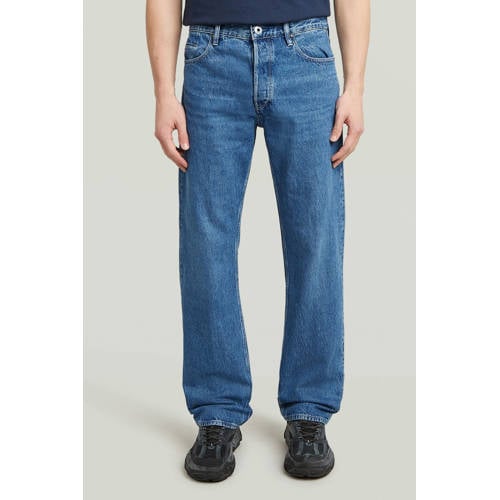 G-STAR Dakota Regular straight leg jeans blauw afbeelding