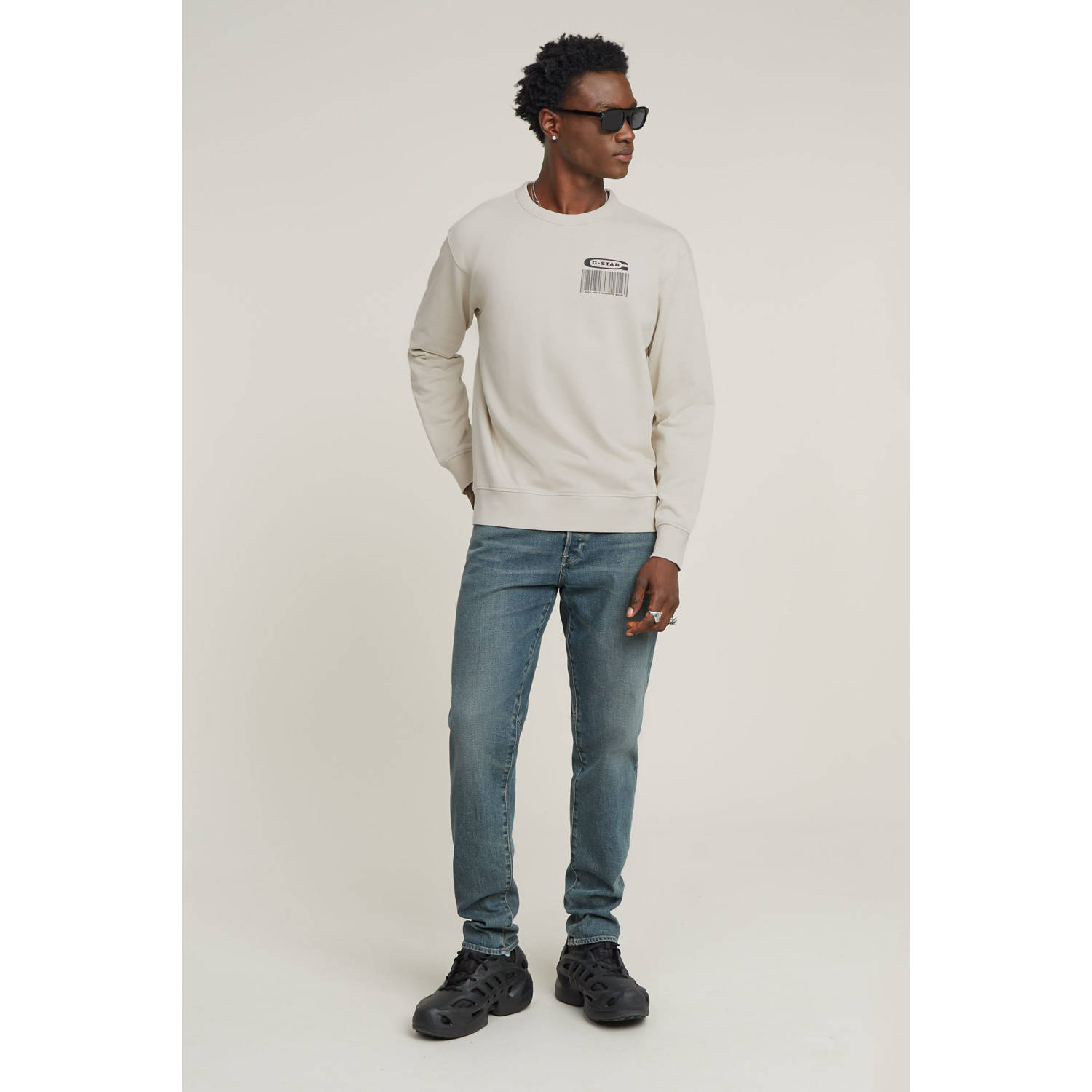 G-STAR Morry regular tapered jeans blauw