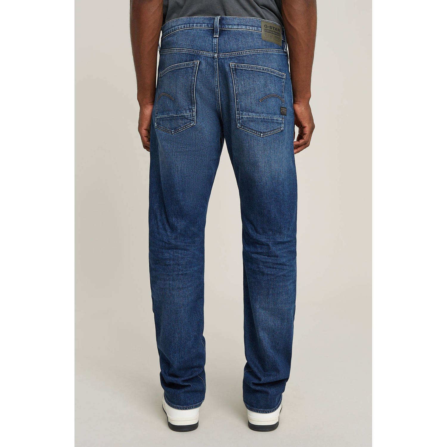 G-STAR Dakota Regular straight leg jeans grijsblauw