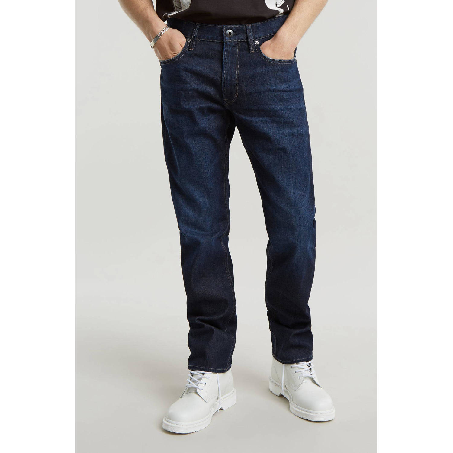 G-Star RAW Straight jeans Mosa Straight met lichte naden