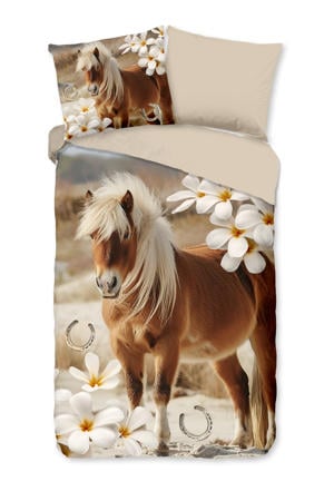 polyester dekbedovertrek 1-persoons (140x200 cm)
