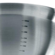 thumbnail: Brabantia Profile mengkom met antislip bodem, 3L - Matt Steel/Black