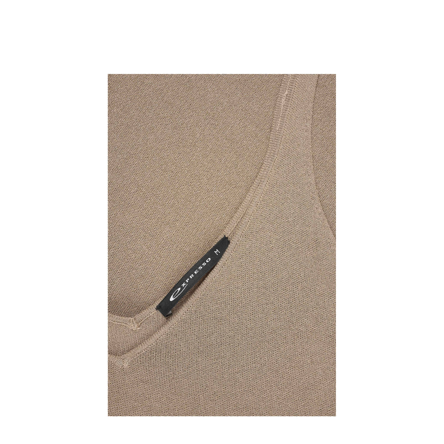 Expresso glitter top goud met lurex