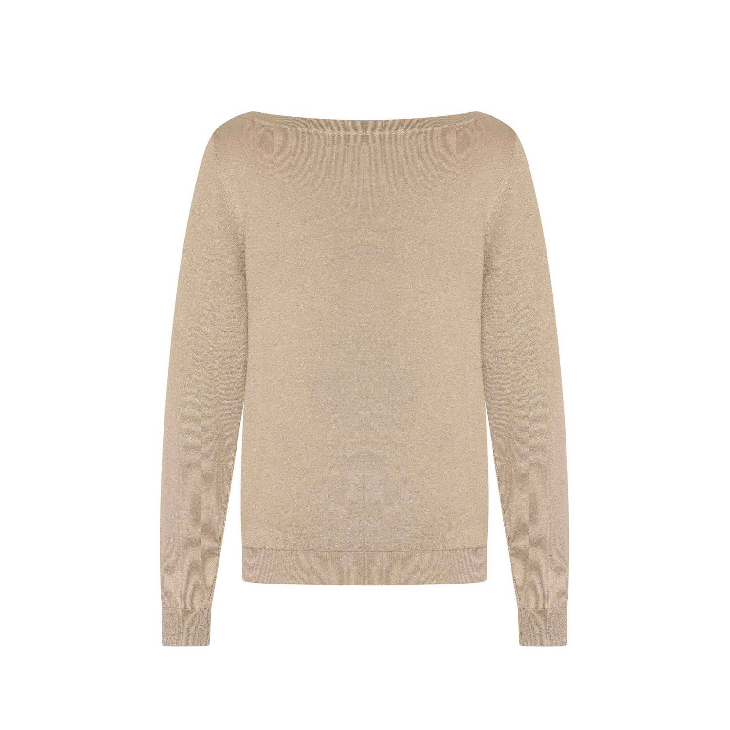 Expresso gebreide trui beige