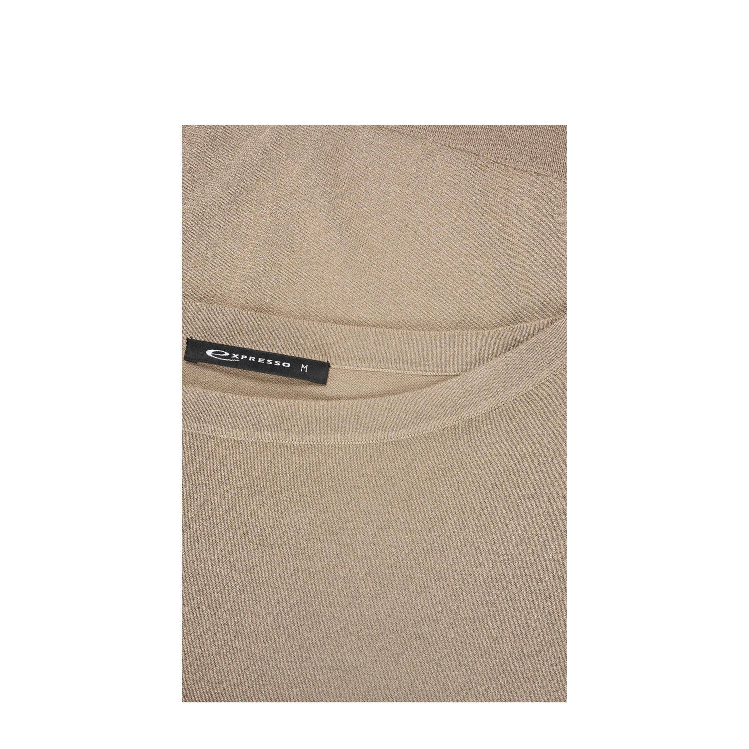 Expresso gebreide trui beige
