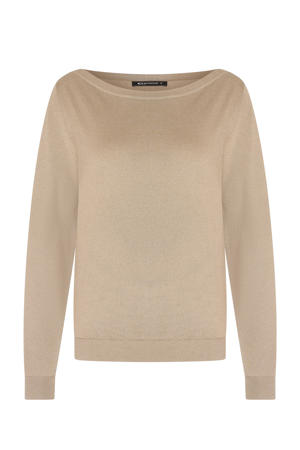 gebreide trui beige