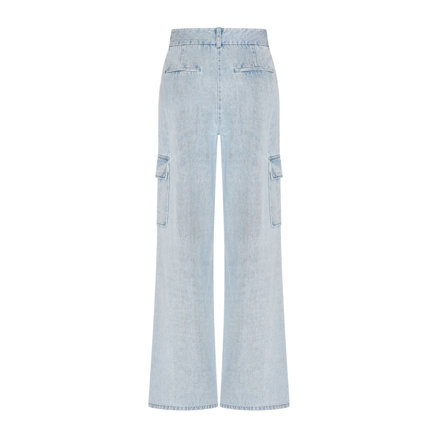 Expresso high waist wide leg jeans light blue denim